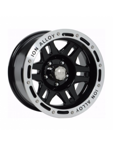 Llanta Ion Alloy 133 Black Machined...