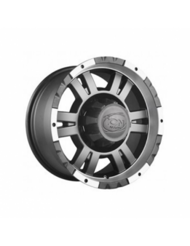 Llanta Ion Alloy 182 Black 16x8 5x127...