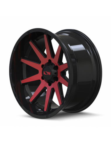 Llanta Ion Type 143 Gloss Black/red...